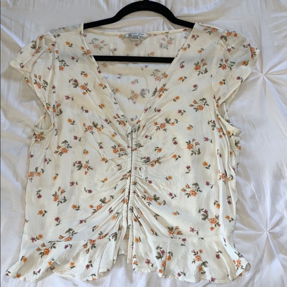 Floral short sleeve